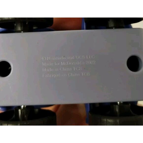 McDonald's 2022 Happy Meal McDonalds Super Mario Movie Toad Kart - Picture 4 of 4